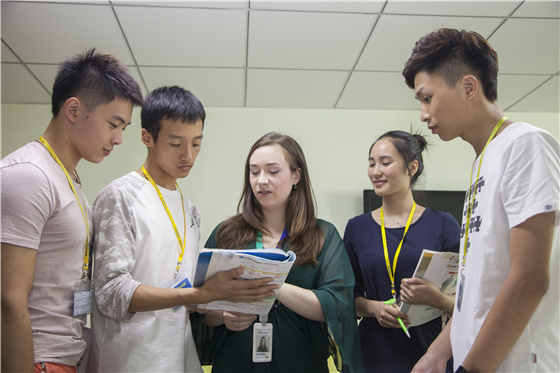 平和英语外教与学员