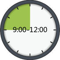 9：00-12：00